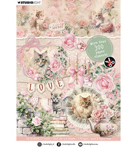 Studio Light - A Cat's Secret - A5 Die-Cut Paper Pad