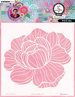 
              ABM - Art by Marlene - PRE-ORDER Mask  Stencil Floral Lines
            