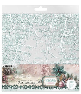 Studio Light - Jenine's Mindful Art - Christmas Blush Collection - Acetate sheets.