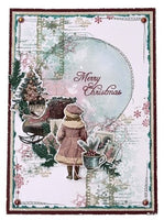 
              Studio Light - Jenine's Mindful Art - Christmas Blush Collection - STAMP HOLIDAY WISHES
            