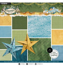 Studio Light - Christmas Forest - 8x8 Inch Multi-Purpose Paper Pad (SL-CF-DPP476)