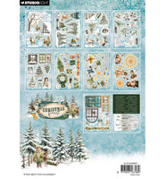 Studio Light - Christmas Forest -  A5 Die-Cut Paper Pad (SL-CF-DCPP475)
