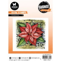
              Studio Light - Clear Stamp Poinsettia - Grunge Collection
            
