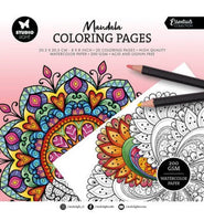 
              Studio Light Coloring Pages 8x8 Inch Mandala (SL-ES-CP459)
            