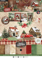 Studio Light  - Cottage Christmas A4 Die-Cut Paper Pad (SL-CC-DCPP483)