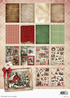 Studio Light  - Cottage Christmas A4 Die-Cut Paper Pad (SL-CC-DCPP483)