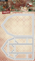 Studio Light - Cottage Christmas-Cutting Dies Cottage Barn Card (SL-CC-CD1114)