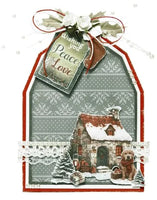 Studio Light - Cottage Christmas-Cutting Dies Cottage Barn Card (SL-CC-CD1114)
