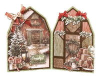 Studio Light - Cottage Christmas-Cutting Dies Cottage Barn Card (SL-CC-CD1114)