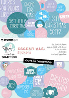 Studio Light - Creative Craftlab - Essentials - Sticker Pad - Days to Remember