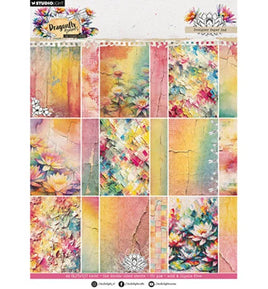 Studio Light - Dragonfly Dreams - A4 Background Paper Pad (HE-DD-DPP405)