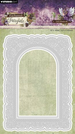 Studio Light - Enchanted Fairytale Cutting Dies A6 Lace Frame (SL-EF-CD1101)