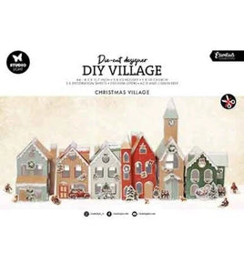 Studio Light - Essentials -  Christmas Village DIY Village (SL-ES-DCPP348)