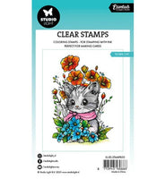 
              Studio Light - Essentials - Clear Stamps - Floral Cat (SL-ES-STAMP850)
            