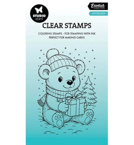 Studio Light  - Essentials - Clear Stamps - Winter Bear (SL-ES-STAMP894)