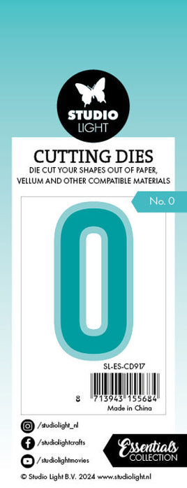 Studio Light  - Cutting die - Essentials - Number 0