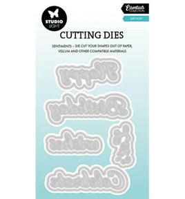 Studio Light  - Essentials -  Cutting Dies Set - Birthday (SL-ES-CD1071)