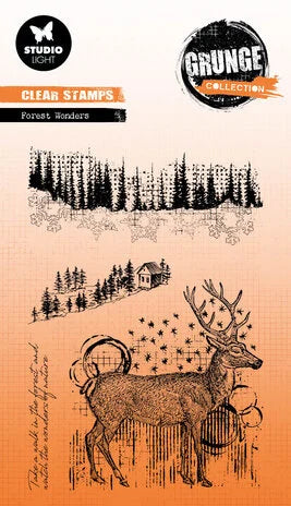 Studio Light •Forest Wonders  - Grunge Stamp