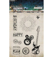 
              Studio Light - Gearhead's Workshop Clear Stamp Gears & Guitar (SL-GW-STAMP944) 9PCS
            