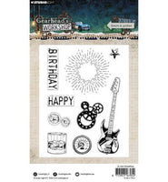 
              Studio Light - Gearhead's Workshop Clear Stamp Gears & Guitar (SL-GW-STAMP944) 9PCS
            