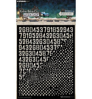 
              Studio Light - Gearhead's Workshop Masking Stencil Number & Dots (SL-GW-MASK400)
            