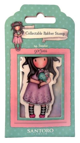 Santoro Gorjuss - Collectable Rubber Stamps Nr. 24, Sundae