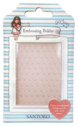 Santoro Gorjuss - Collectable - Dots Essentials Embossing Folder