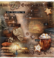 
              Studio Light - Essentials - Collage Paper Elements - Hot Cocoa
            