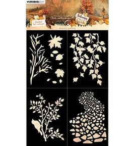 Studio Light -JMA - Autumn In The Woods Masking Stencil Autumn Pathway (JMA-AW-MASK371)
