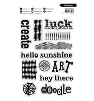 
              Art  By Marlene - Studio Light - Clear Stamp  Bold Words (ABM-25-STAMP867)
            