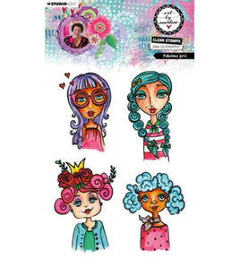 Art By Marlene - April Collection - Fabulous Girls (ABM-26-STAMP937)