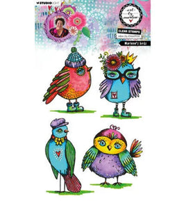 Art By Marlene - April Collection - Clear Stamp Marlene's Birds (ABM-26-STAMP938)