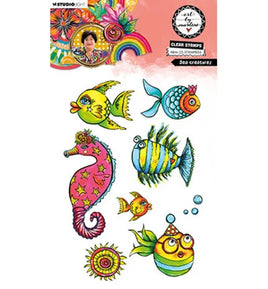 ABM - Art by Marlene Clear Stamp -  Clear Stamp Sea Creatures (ABM-25-STAMP886)