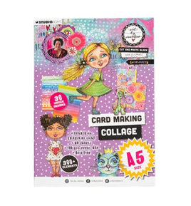 Art By Marlene - PRE ORDER - April Collection - Color-Happy A5 Collage Paper Pad (ABM-26-CPP452)