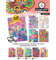 
              ABM - Art by Marlene - Funky Florals A4 Collage Paper Pad (ABM-25-DPP396)
            