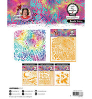 ABM - Art by Marlene - Collage Paper Pad Hand painted papers