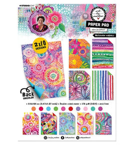 ABM - Art by Marlene - PRE-ORDER Multicolor Madness A4 Paper Pad (ABM-26-DPP417)