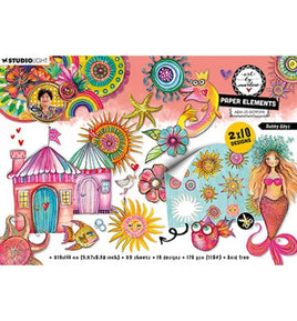 ABM - Art by Marlene - Sunny Days A5 Die-Cut Paper Pad (ABM-25-DCPP398)
