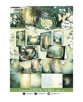 Studio Light - Quiet Morning - A5 Cards & Backgrounds Paper Pad (SL-QM-DPP401)