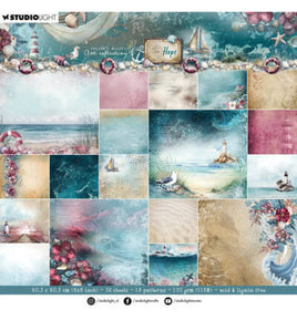 Studio Light • JMA • Tide of Hope • Designer Paper Pad Background