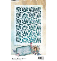 
              Studio Light • JMA • Tide of Hope • Masking Stencil Shell Pattern
            