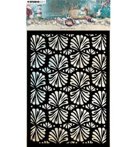Studio Light • JMA • Tide of Hope • Masking Stencil Shell Pattern