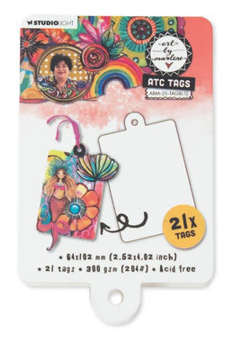 ABM - Art by Marlene ATC tags - ABM 25 collection no. 12