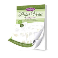 Hunkydory - Perfect Verses Foiled Paper Pad 3