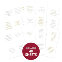 Hunkydory - Perfect Verses Foiled Paper Pad 3
