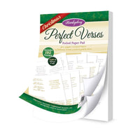 Hunkydory - Perfect Verses Foiled Paper Pad - Christmas