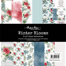Paper Rose - Winter Blooms 6x6 Paper Collection 22819
