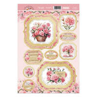 Hunkydory - January - Carnation Luxury Topper Sheet YEAR701
