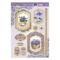 Hunkydory - February - Violet Luxury Topper Sheet YEAR702