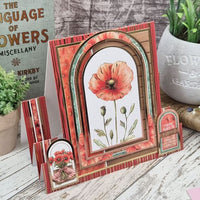 Hunkydory - August - Poppy Luxury Topper Sheet YEAR708